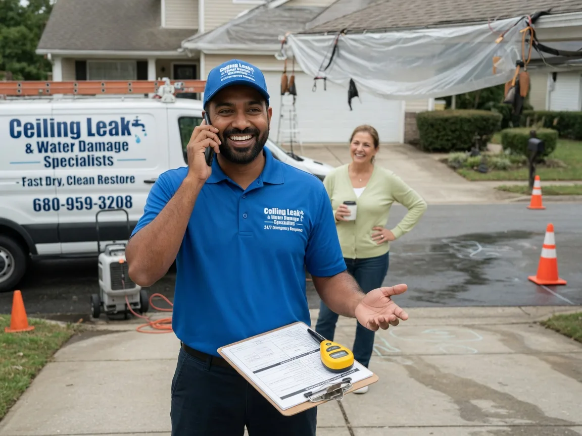 Ceiling Leak Cleanup Ramey, PA FAQs